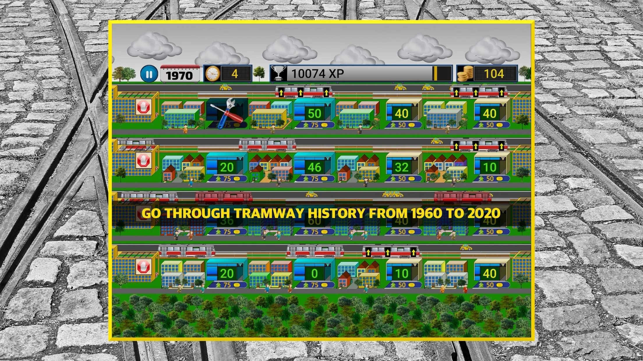 Tram Tycoon - railroad transpo | Indus Appstore | Screenshot