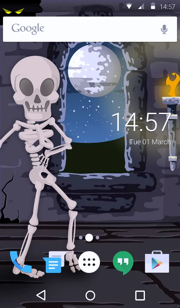 Skeleton Dance Wallpaper Theme | Indus Appstore | Screenshot