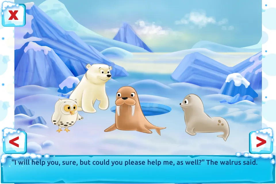 Polar Bear Cub - Fairy Tale | Indus Appstore | Screenshot