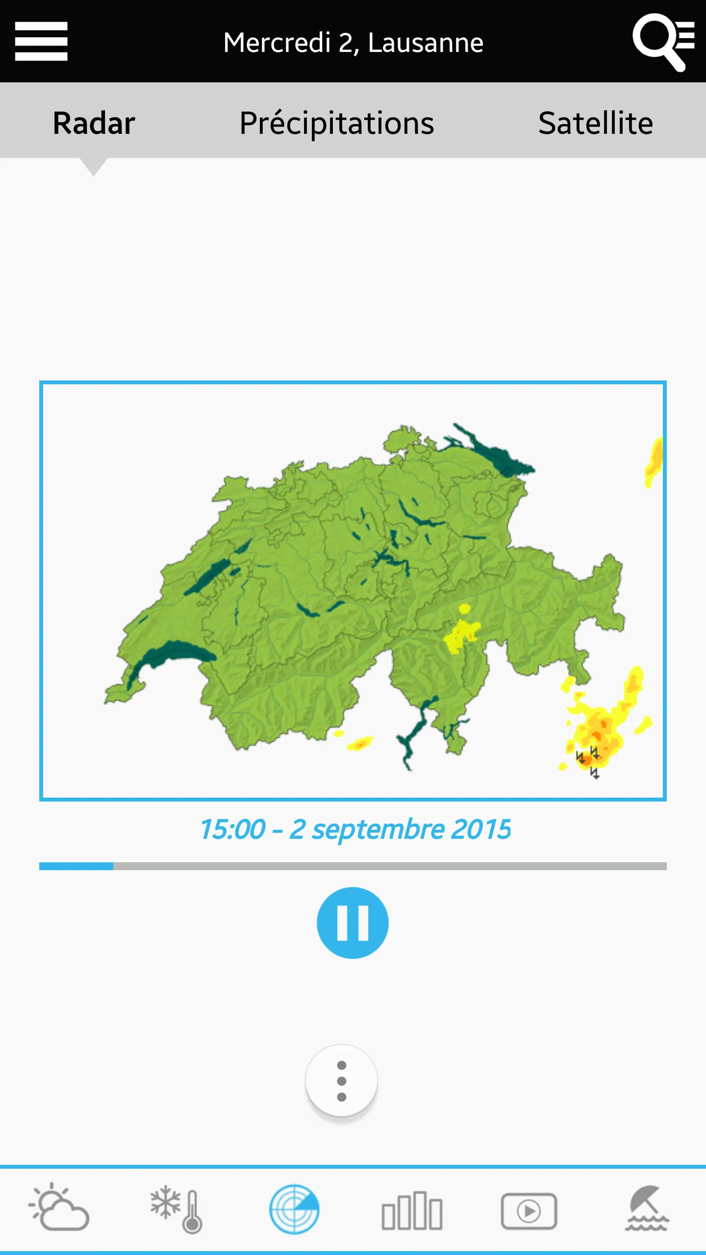 Weather for Switzerland | Indus Appstore | Screenshot