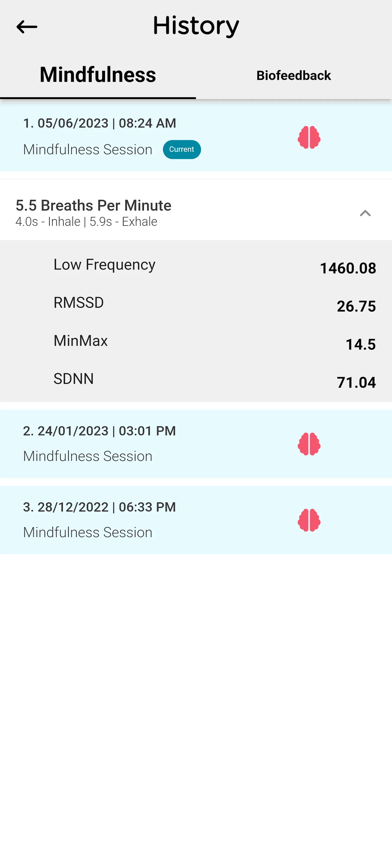 Optimal HRV | Indus Appstore | Screenshot