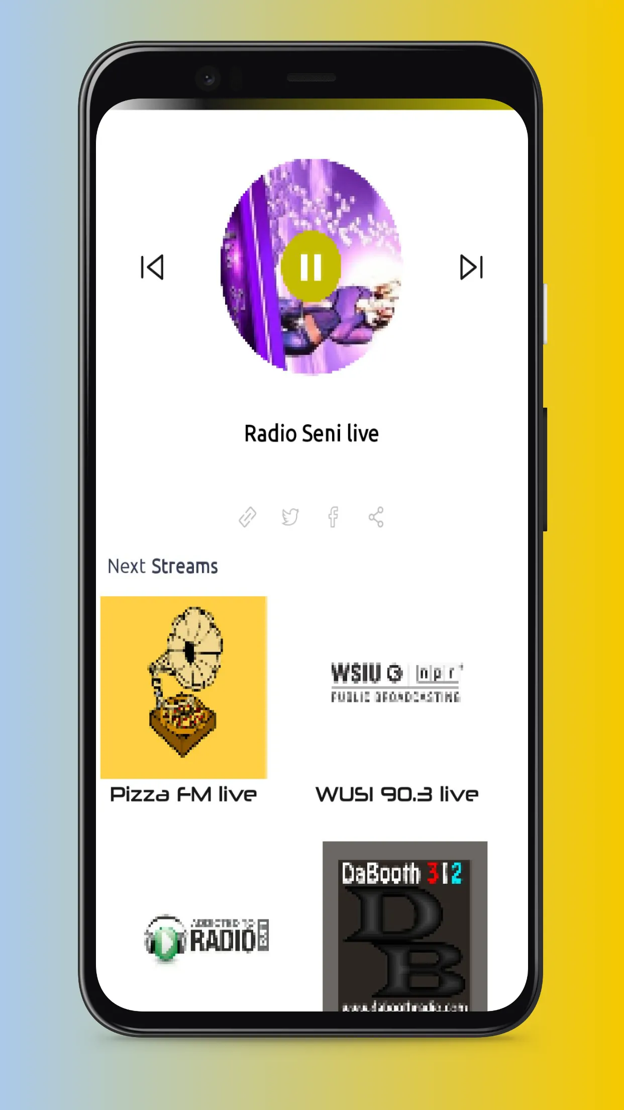 Radio Illinois: Radio Stations | Indus Appstore | Screenshot