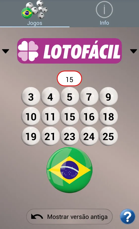 Loteria Brasil: Algoritmo | Indus Appstore | Screenshot