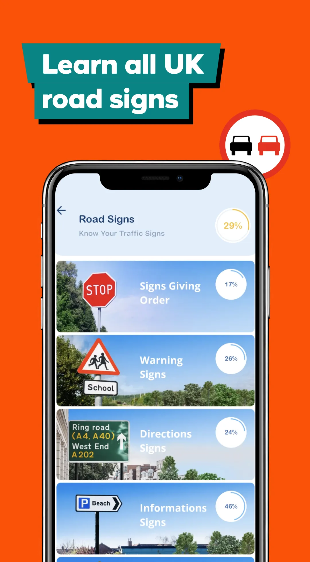 Driving Theory Test Kit | RAC | Indus Appstore | Screenshot