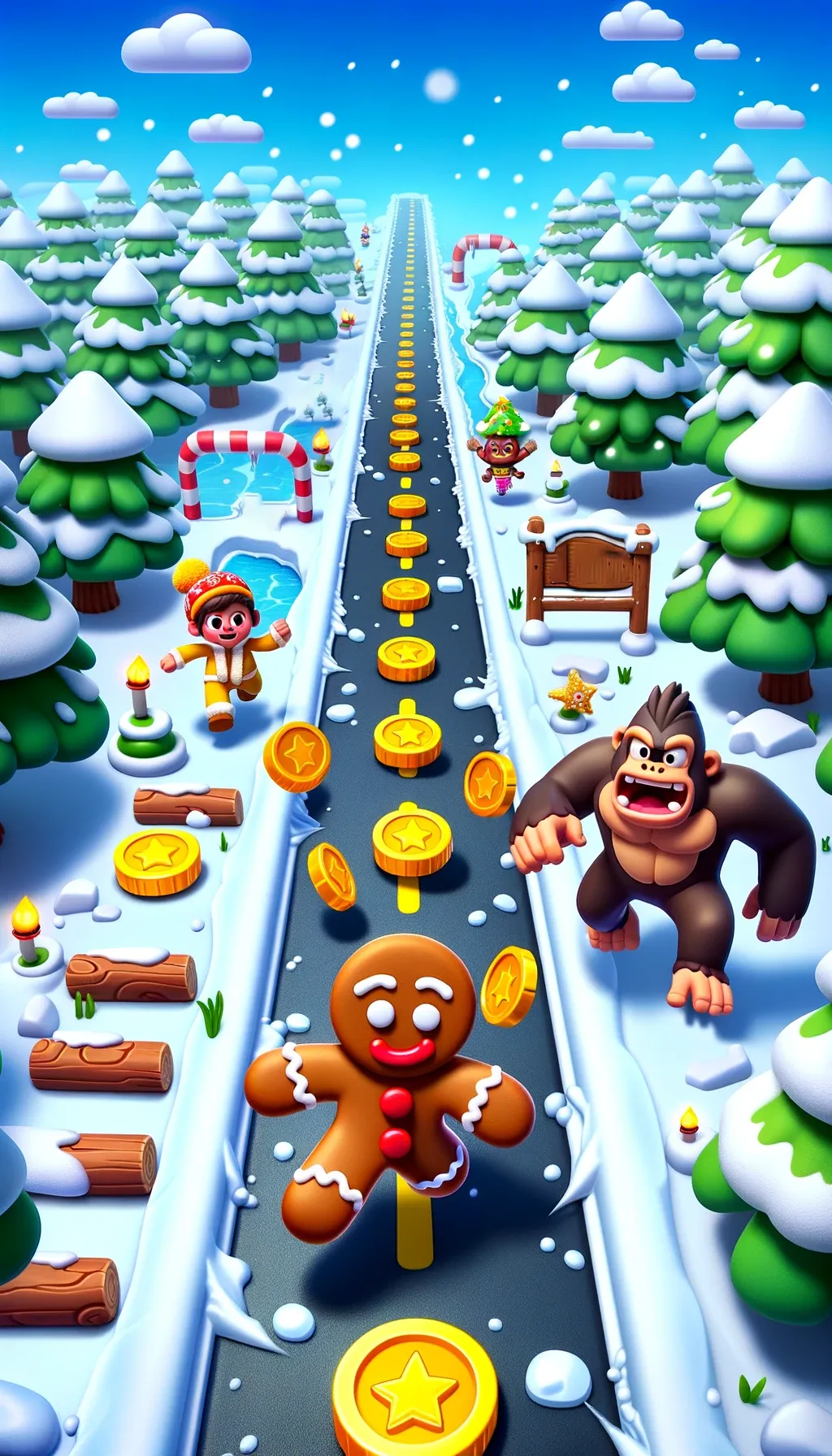 Gingerbread Man escape 3D | Indus Appstore | Screenshot