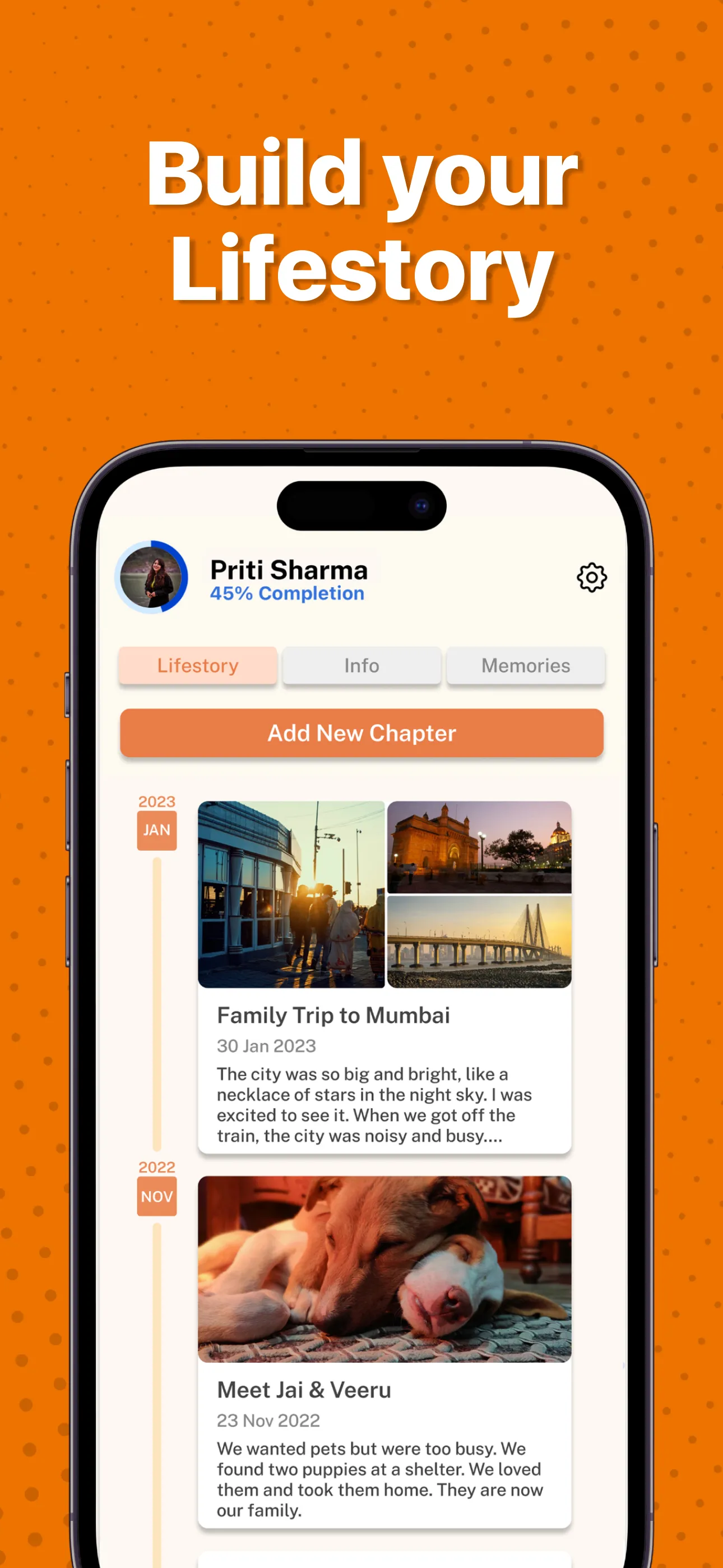 iMeUsWe: Family Tree & Stories | Indus Appstore | Screenshot