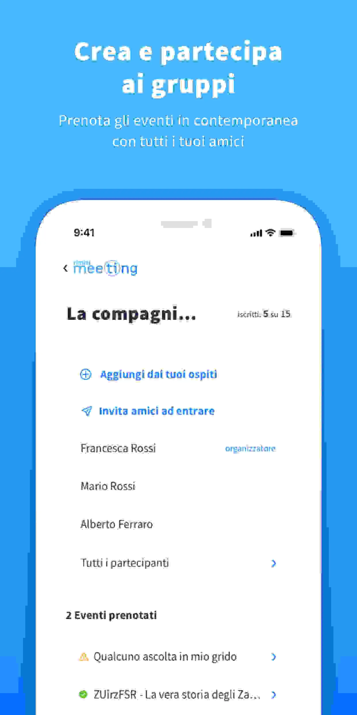 Meeting Rimini | Indus Appstore | Screenshot