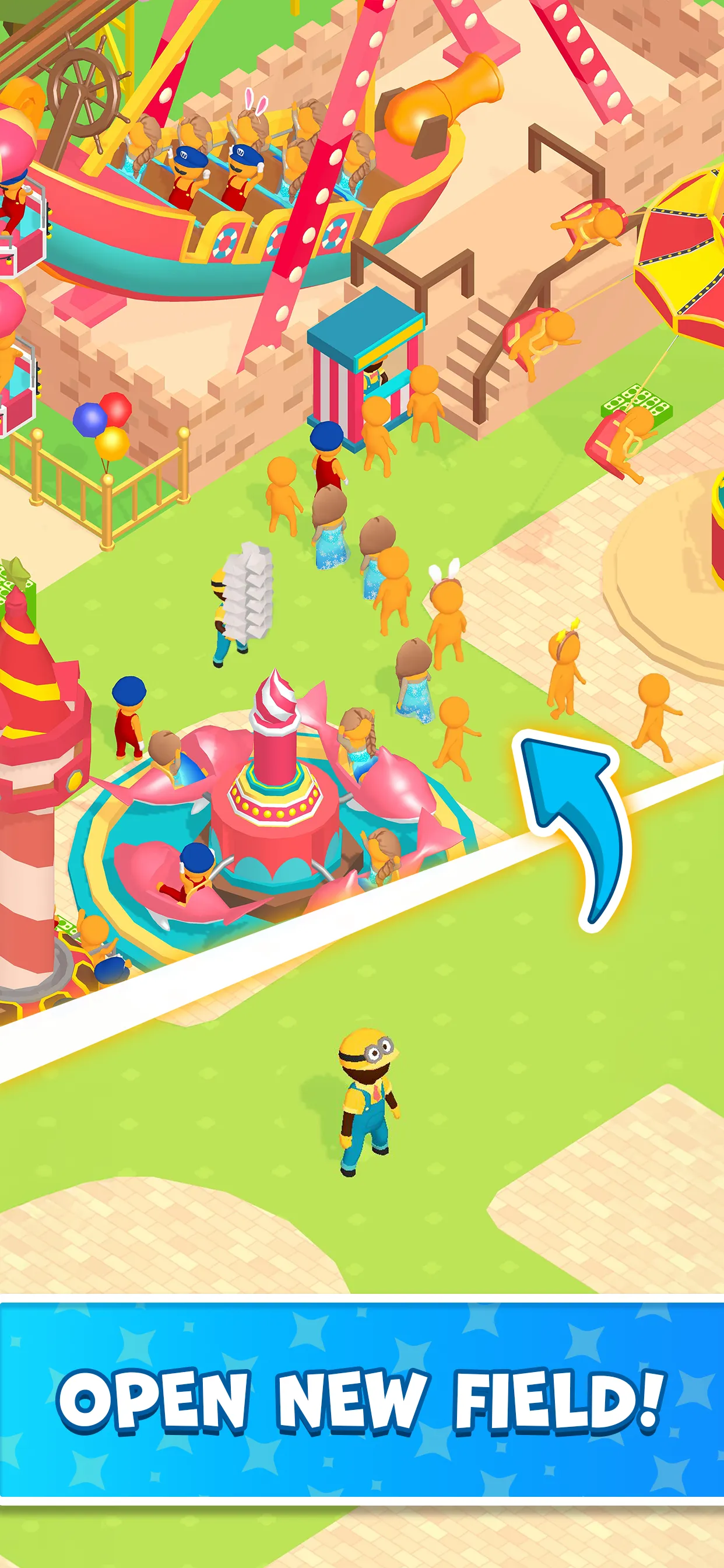 Awesome Park : Idle Game | Indus Appstore | Screenshot