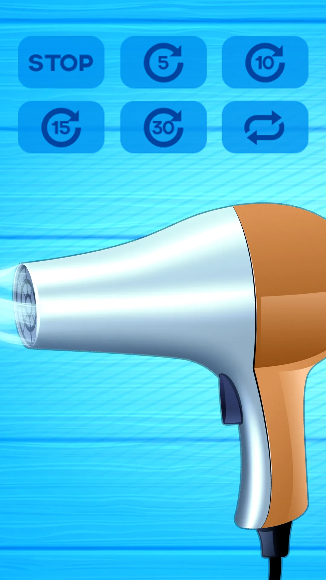 Relaxing hair dryer (sound eff | Indus Appstore | Screenshot