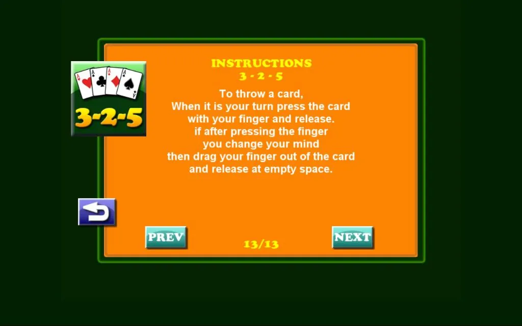 3 2 5 card game | Indus Appstore | Screenshot