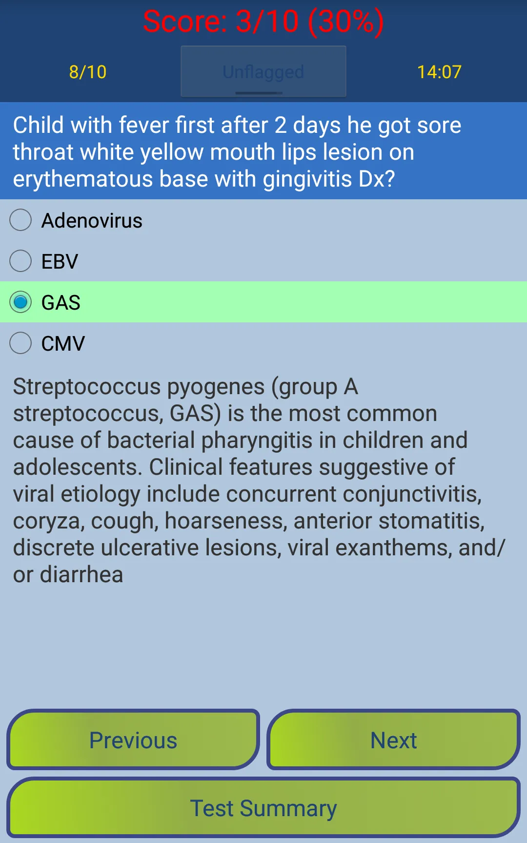 SMSE Practice Test | Indus Appstore | Screenshot