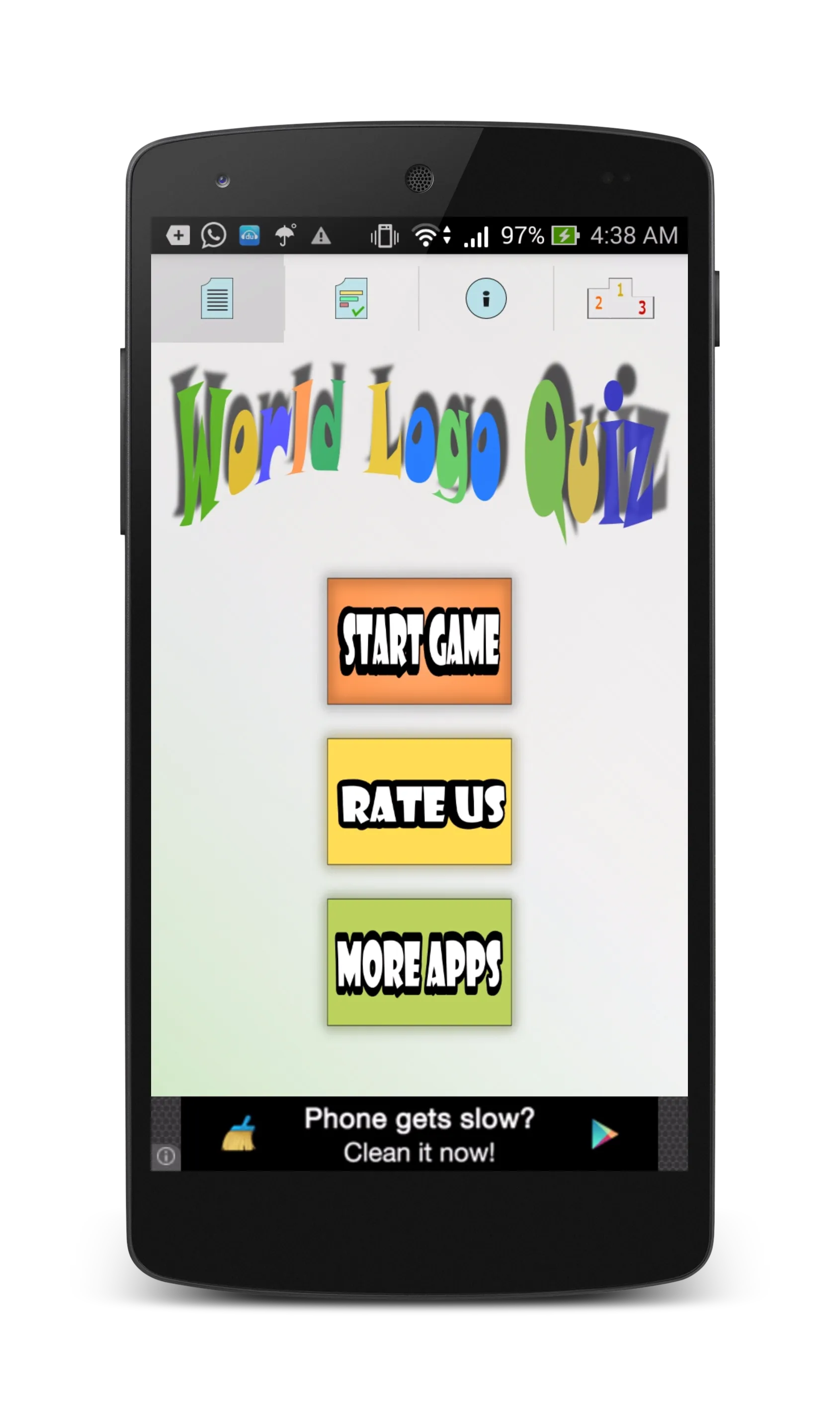 World Logo Quiz | Indus Appstore | Screenshot