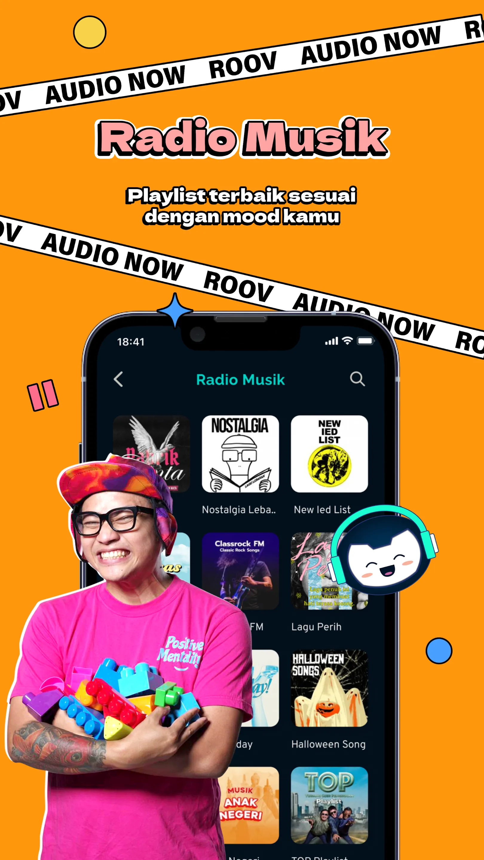 ROOV - Podcast, Radio & More | Indus Appstore | Screenshot