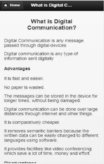 Digital communication | Indus Appstore | Screenshot