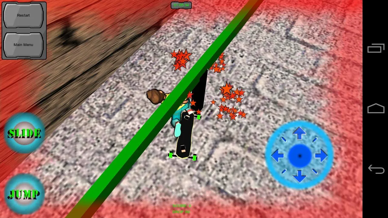 Freebord Snowboard The Streets | Indus Appstore | Screenshot