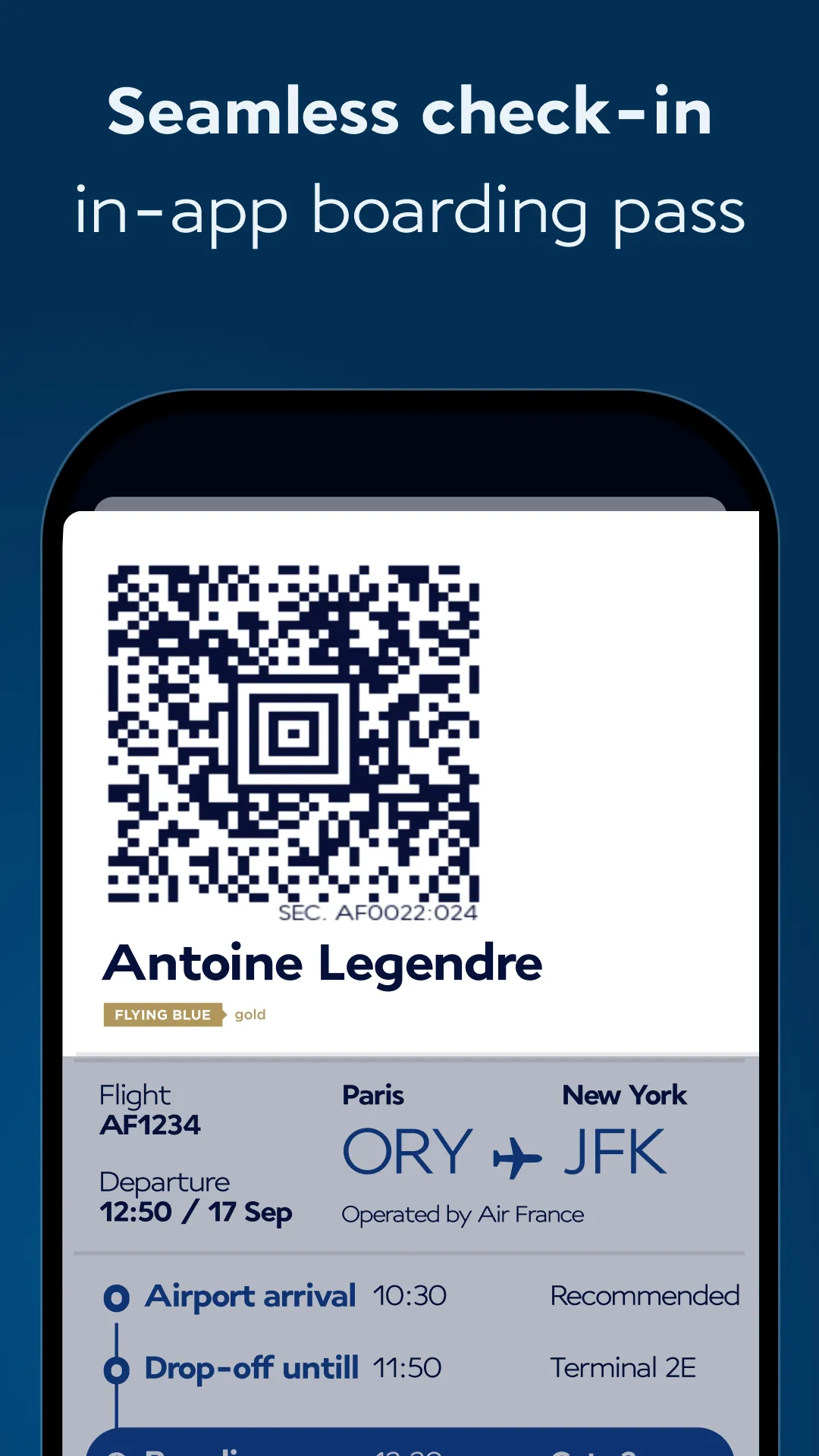 Air France - Book a flight | Indus Appstore | Screenshot