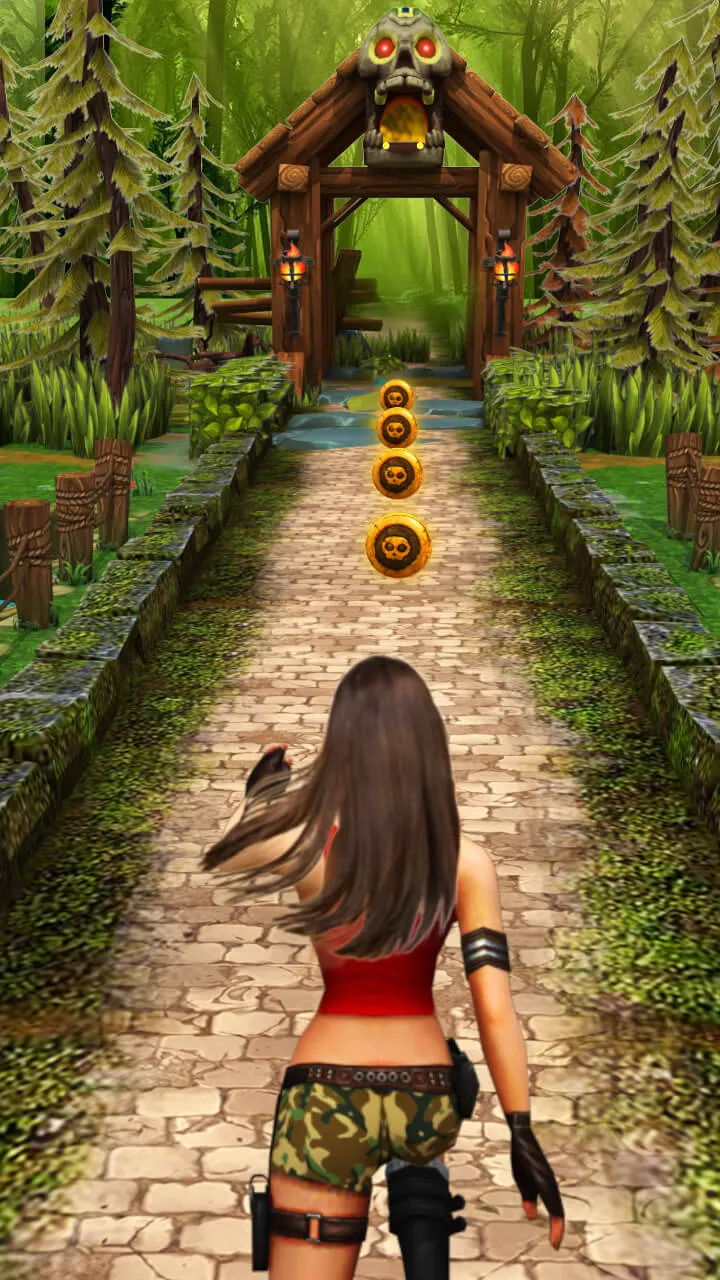 Runner Survival Lost Temple 3d | Indus Appstore | Screenshot