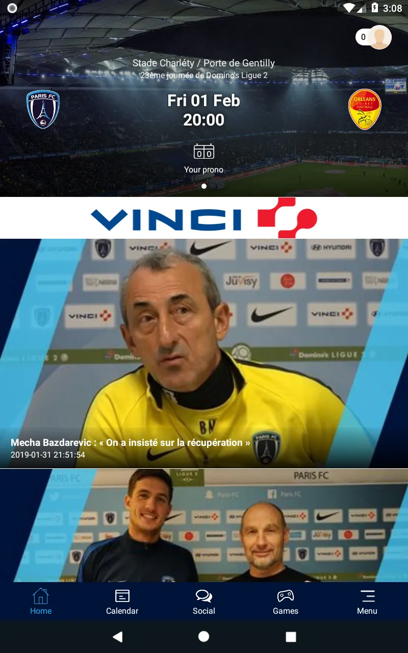 Paris FC | Indus Appstore | Screenshot