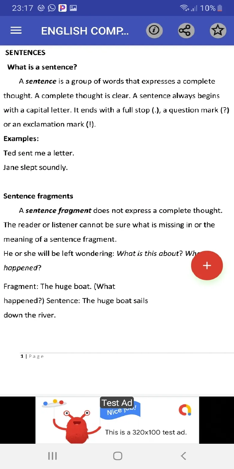 English: form 1 - 4  notes. | Indus Appstore | Screenshot