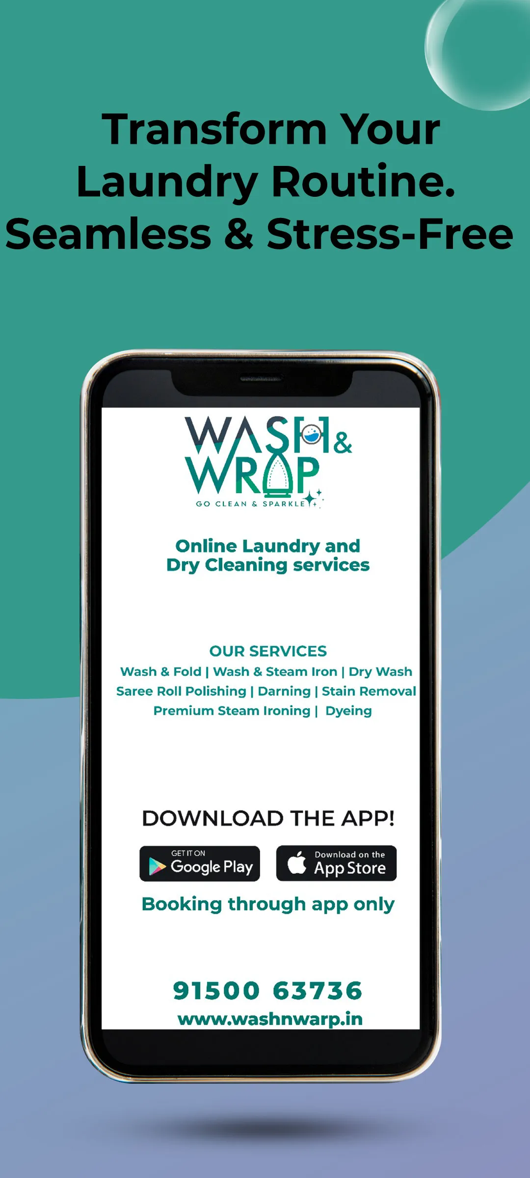 Wash & Wrap | Indus Appstore | Screenshot