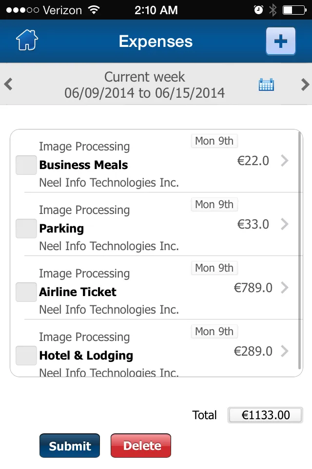 Time and Expense Tracker | Indus Appstore | Screenshot