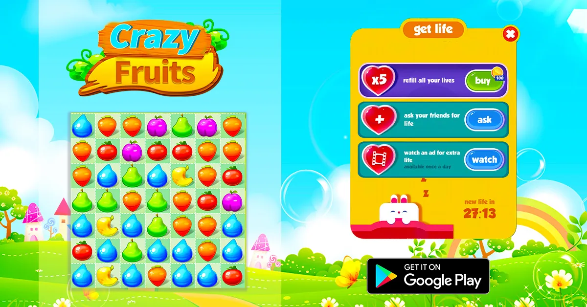 Crazy Fruits | Indus Appstore | Screenshot