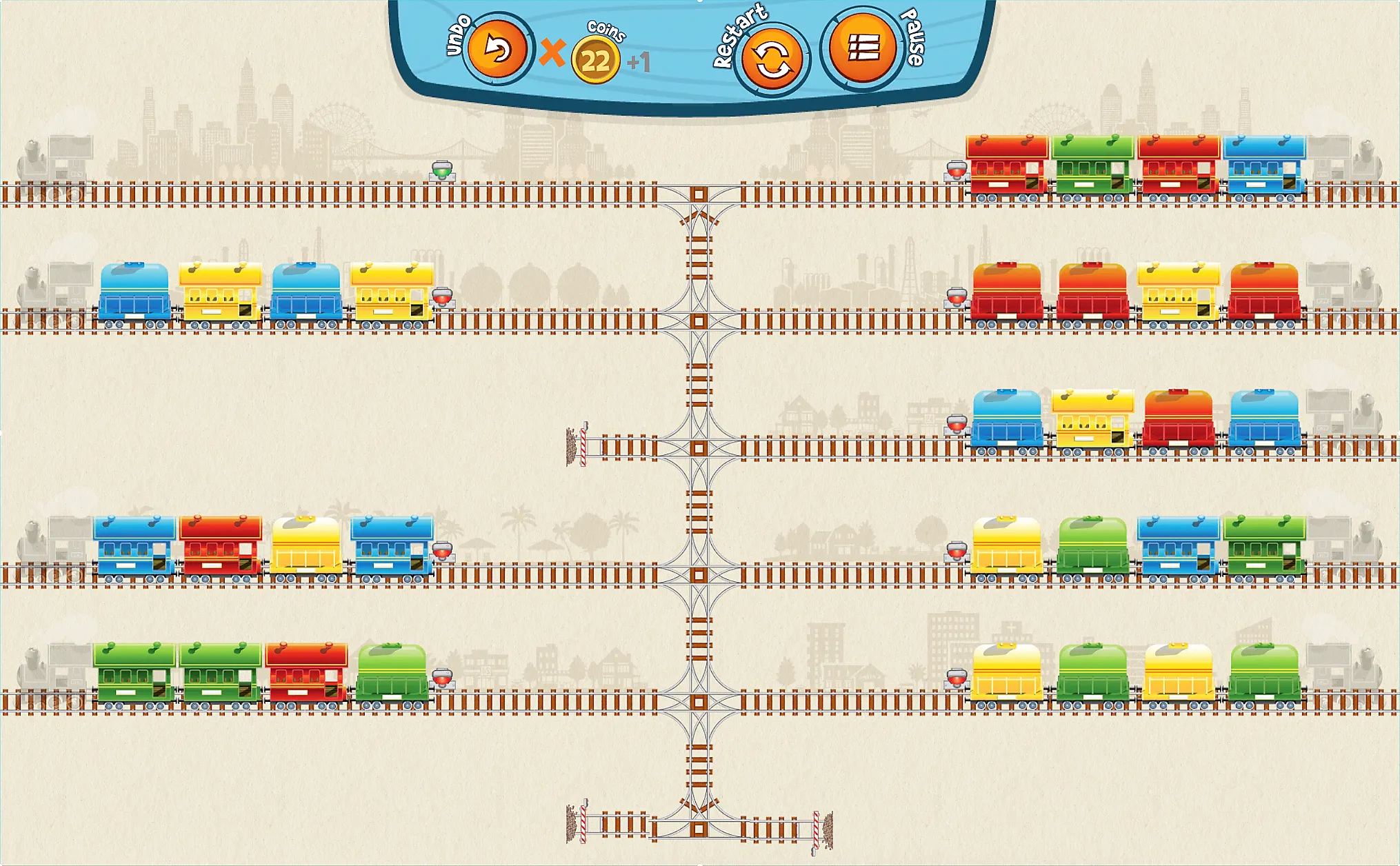 TrainMix: Puzzle & Strategy | Indus Appstore | Screenshot