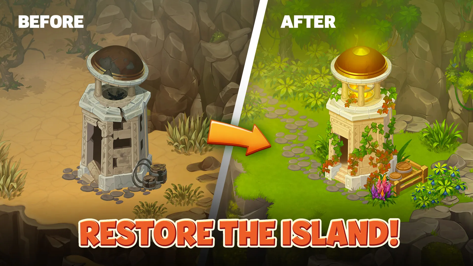 Island Hoppers: Jungle Farm | Indus Appstore | Screenshot