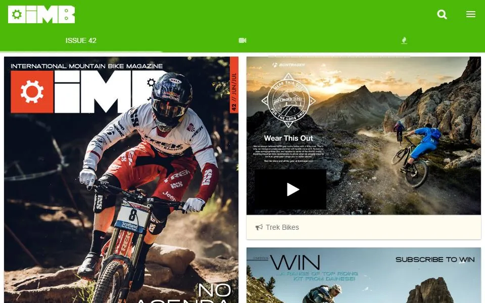 IMB - Mountain Bike Mag | Indus Appstore | Screenshot