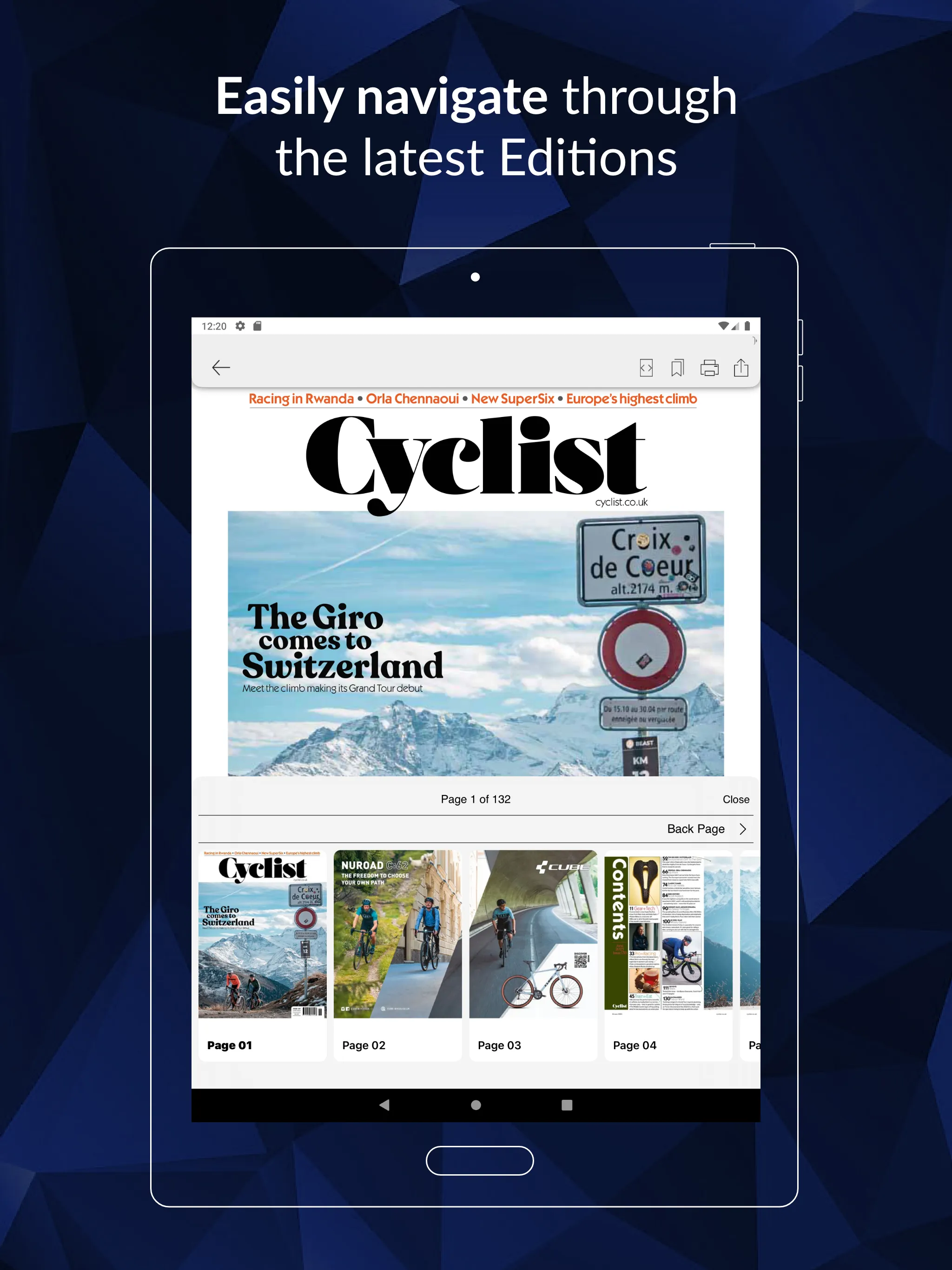 Cyclist: Road Cycling Magazine | Indus Appstore | Screenshot