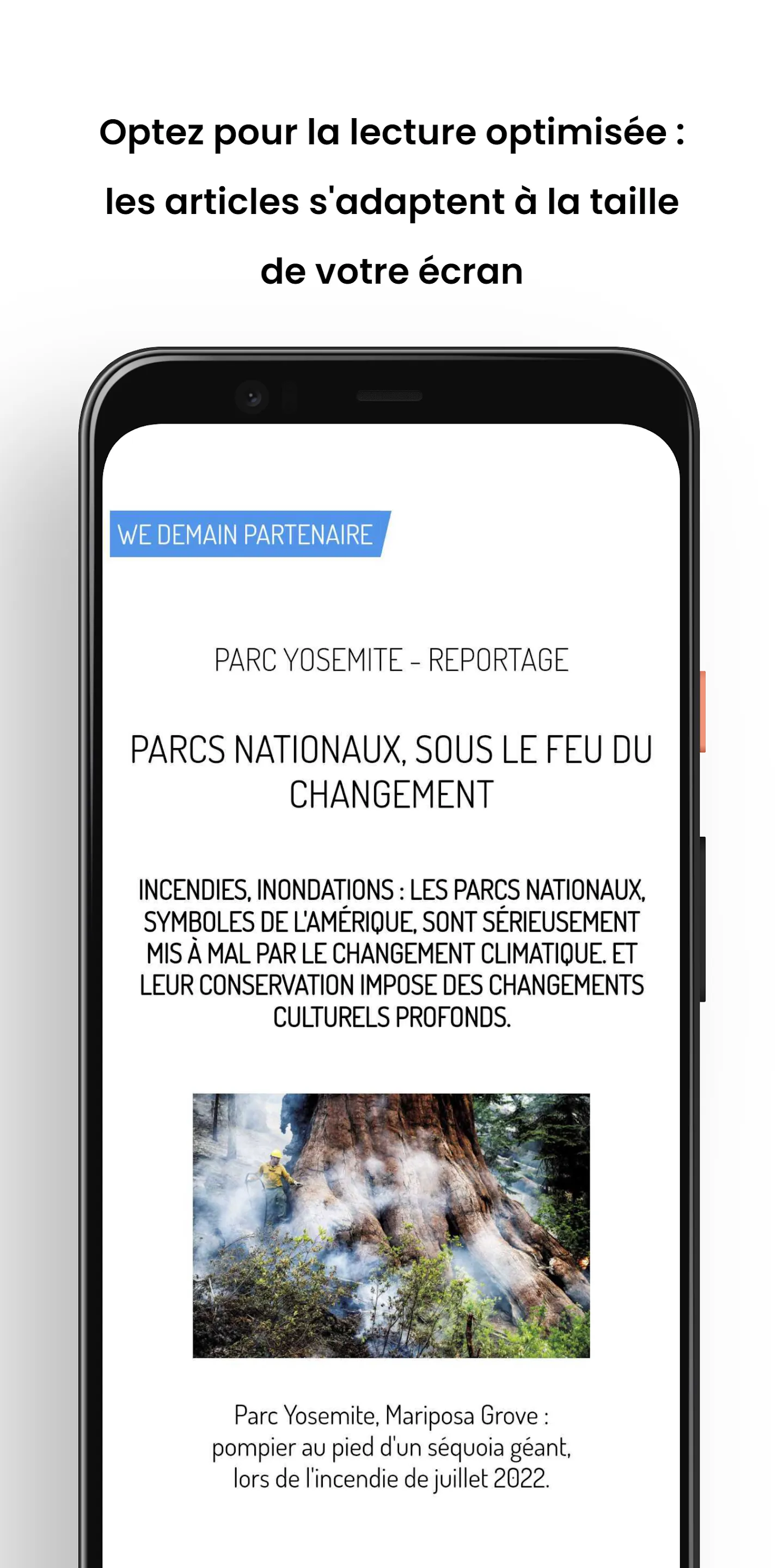 WE DEMAIN | Indus Appstore | Screenshot