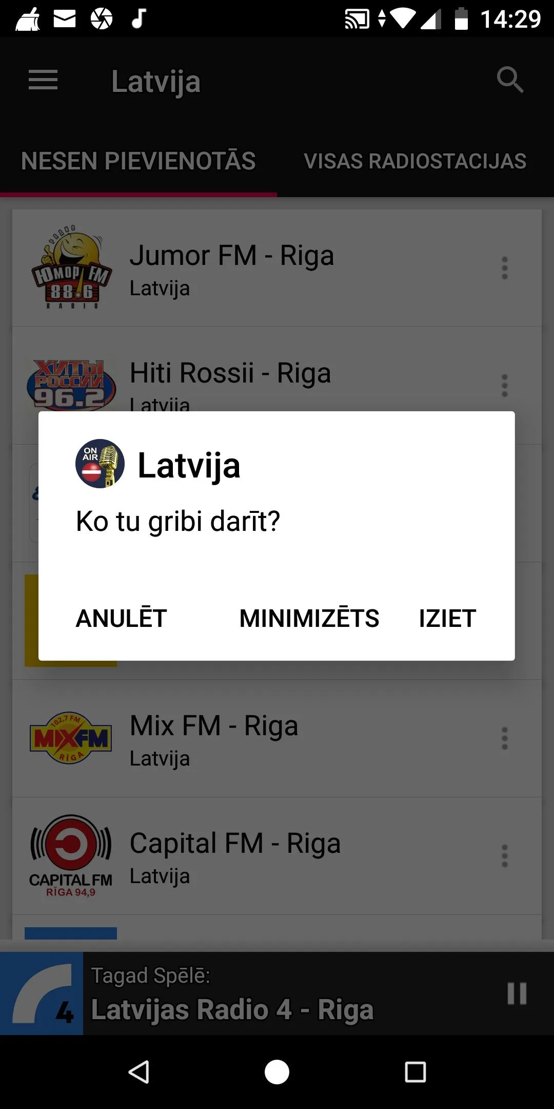 Latvian Radio Stations | Indus Appstore | Screenshot