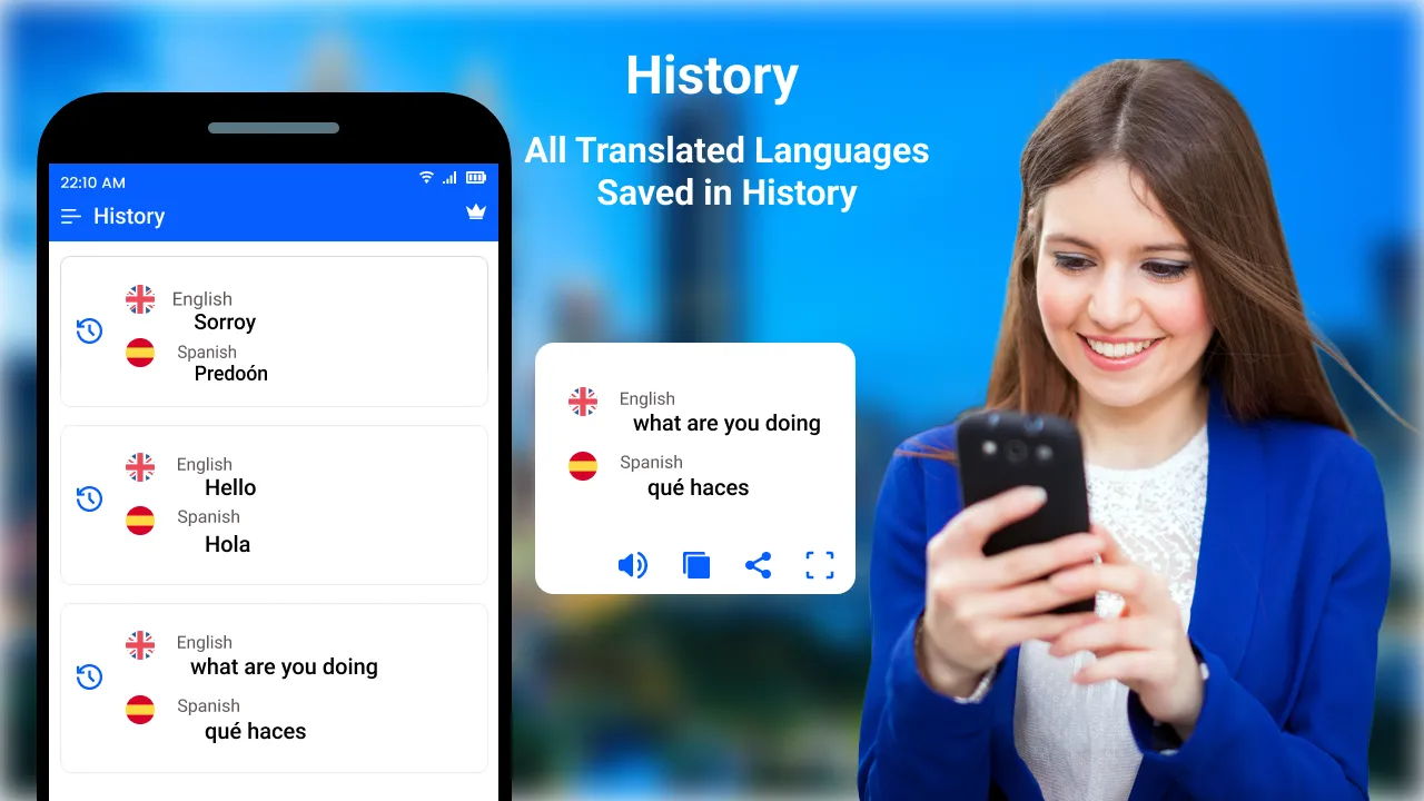 Voice Translator All Languages | Indus Appstore | Screenshot