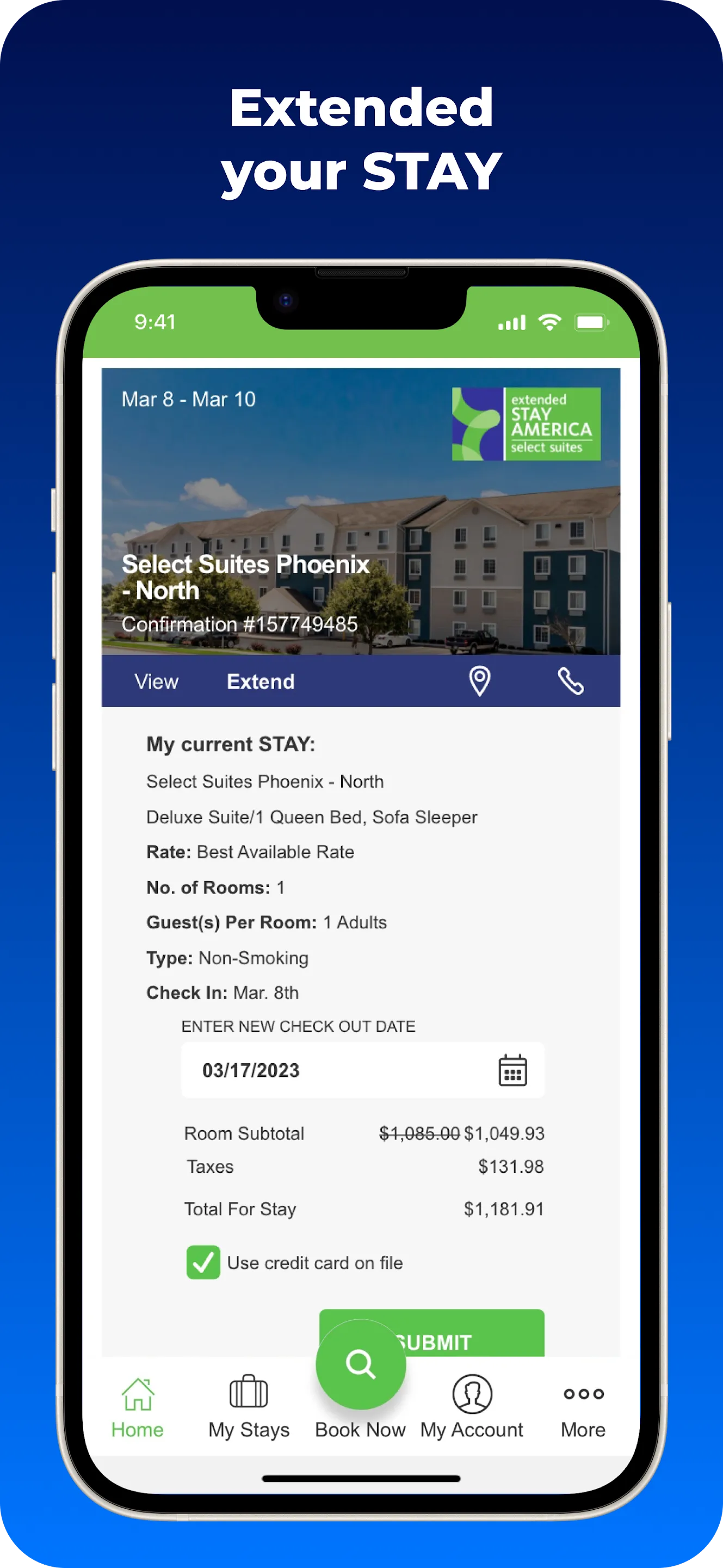 Extended Stay America | Indus Appstore | Screenshot