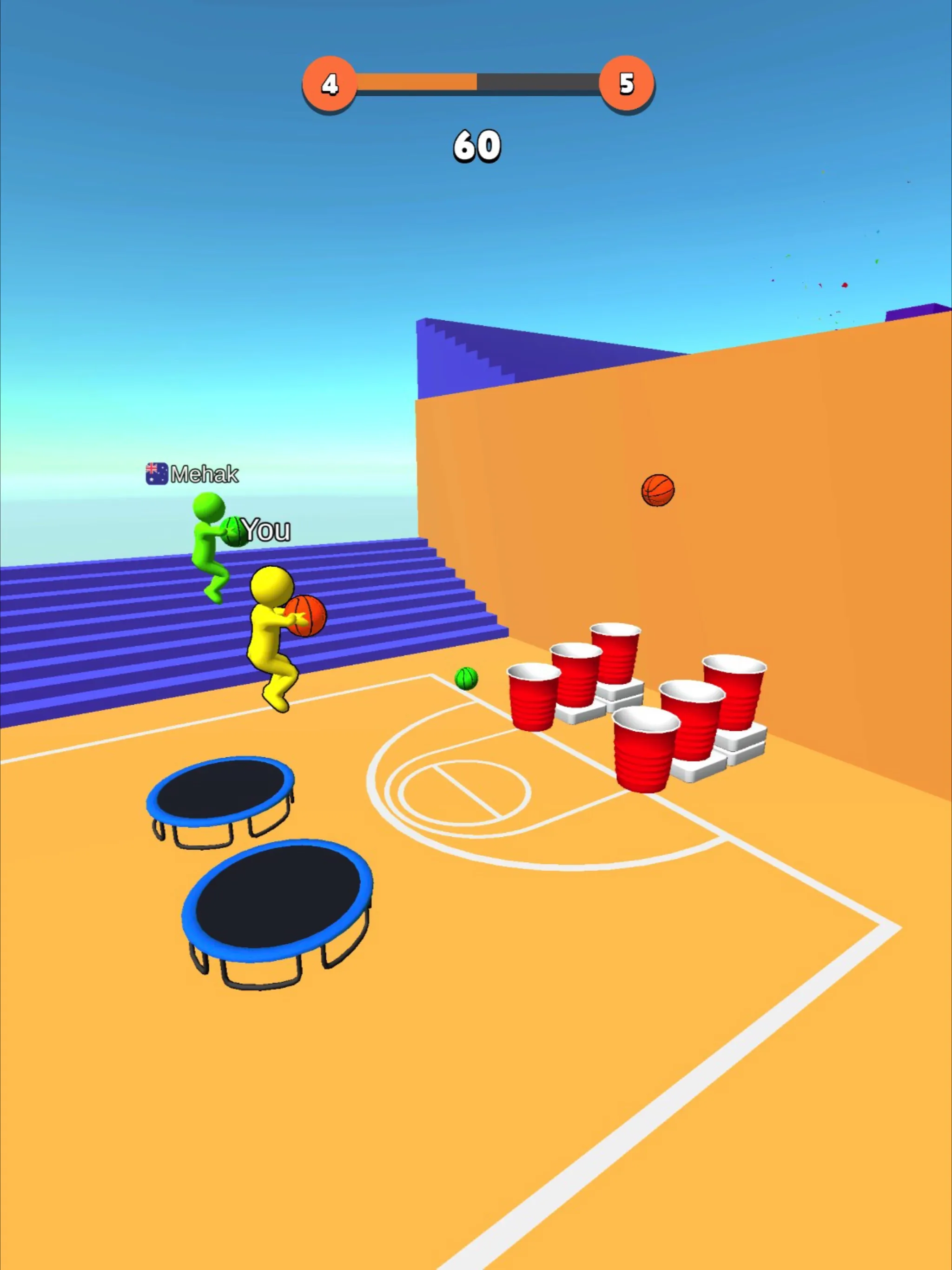 Jump Dunk 3D | Indus Appstore | Screenshot