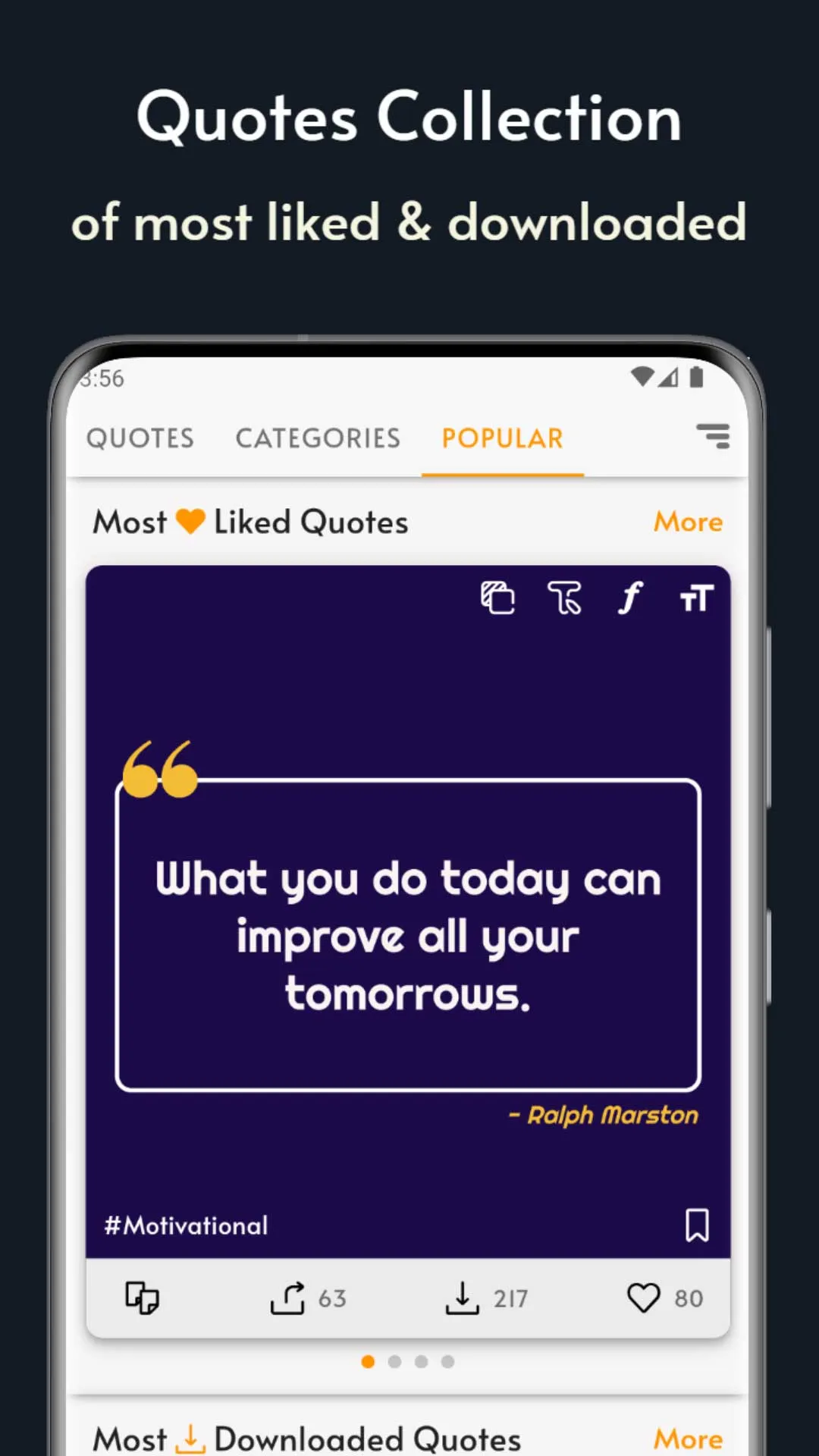 Motivation Quotes by Leaders | Indus Appstore | Screenshot