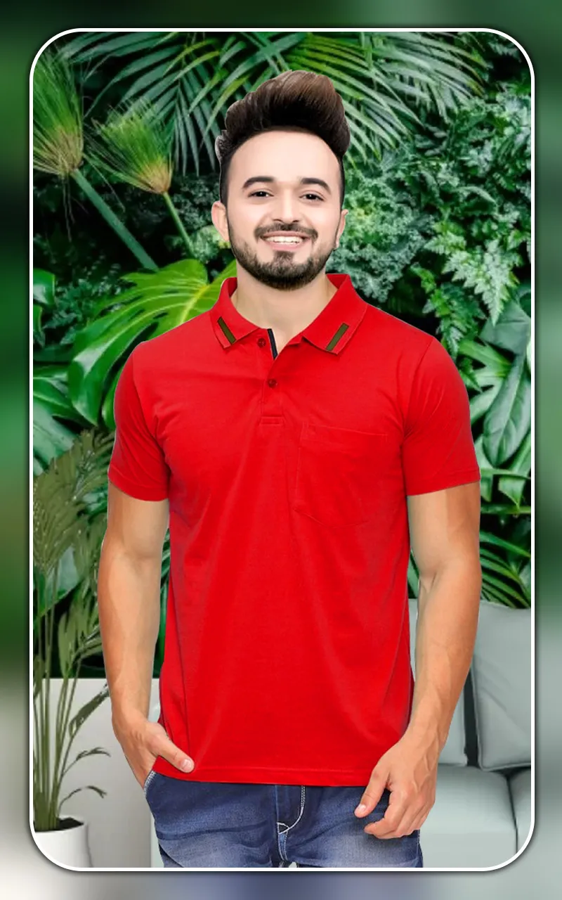 Men T shirt photo suit editor | Indus Appstore | Screenshot