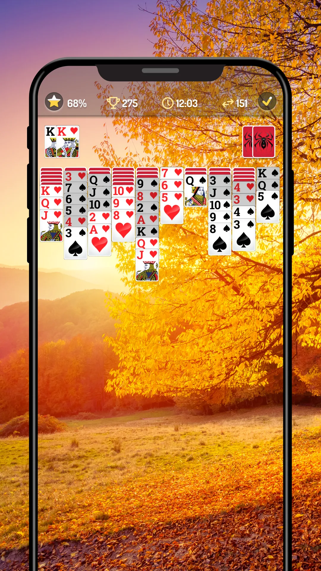 Spider Solitaire - Card Games | Indus Appstore | Screenshot
