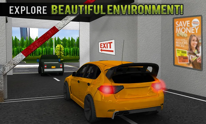 Shopping Mall Car Driving Game | Indus Appstore | Screenshot