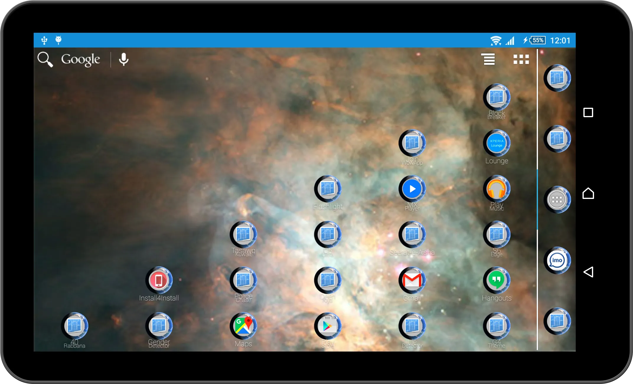 Space Theme and Launcher | Indus Appstore | Screenshot