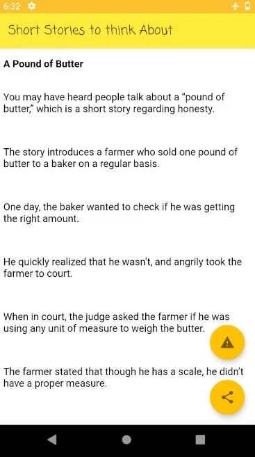 Short stories to think about | Indus Appstore | Screenshot