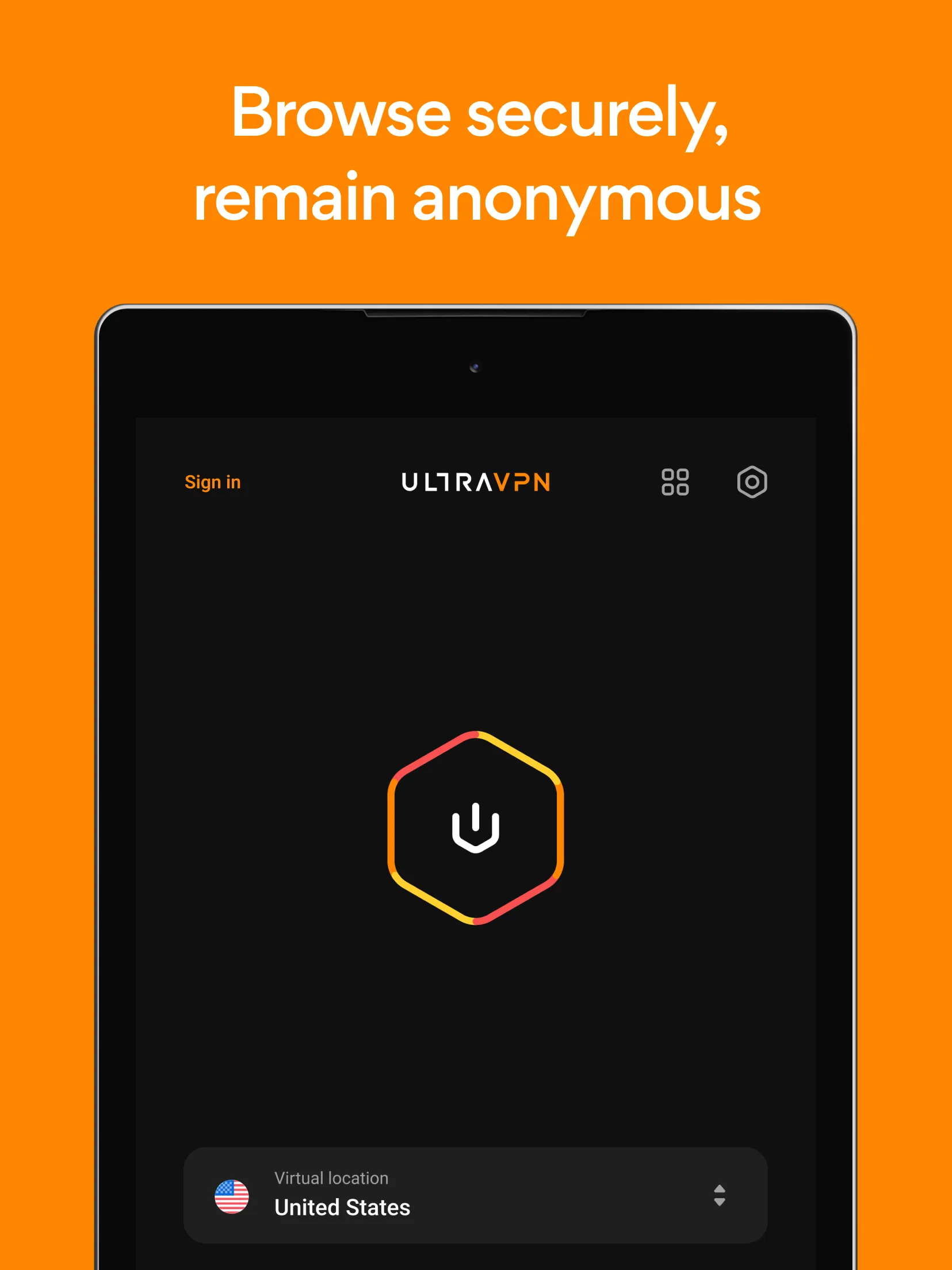 Ultra VPN — Super Secure Proxy | Indus Appstore | Screenshot