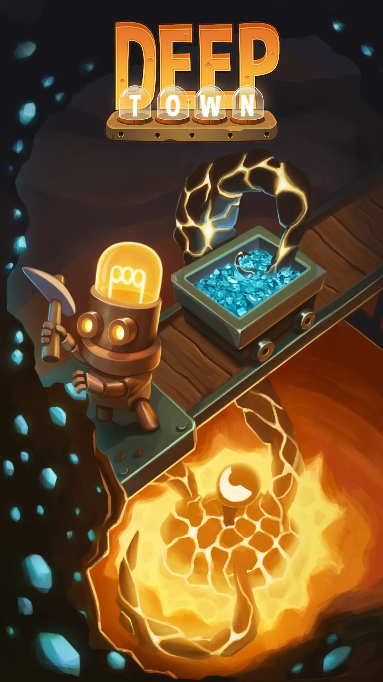 Deep Town: Idle Mining Tycoon | Indus Appstore | Screenshot