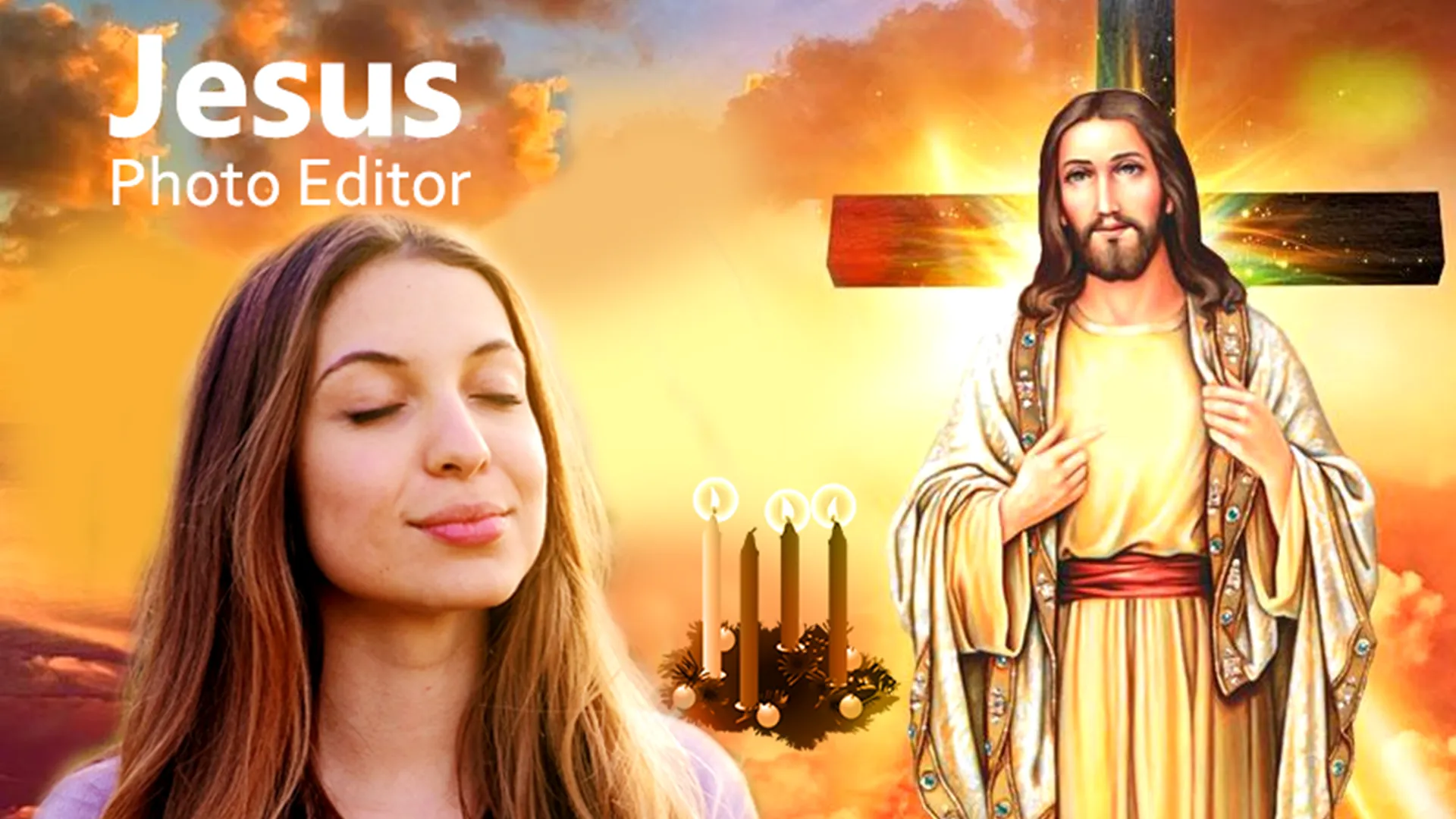 Jesus photo editor | Indus Appstore | Screenshot