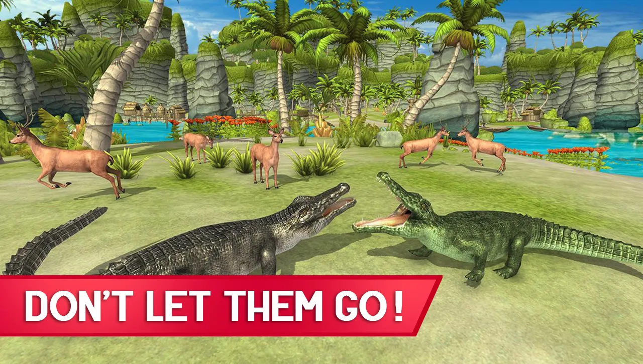 Hungry Crocodile 2 Shark Games | Indus Appstore | Screenshot