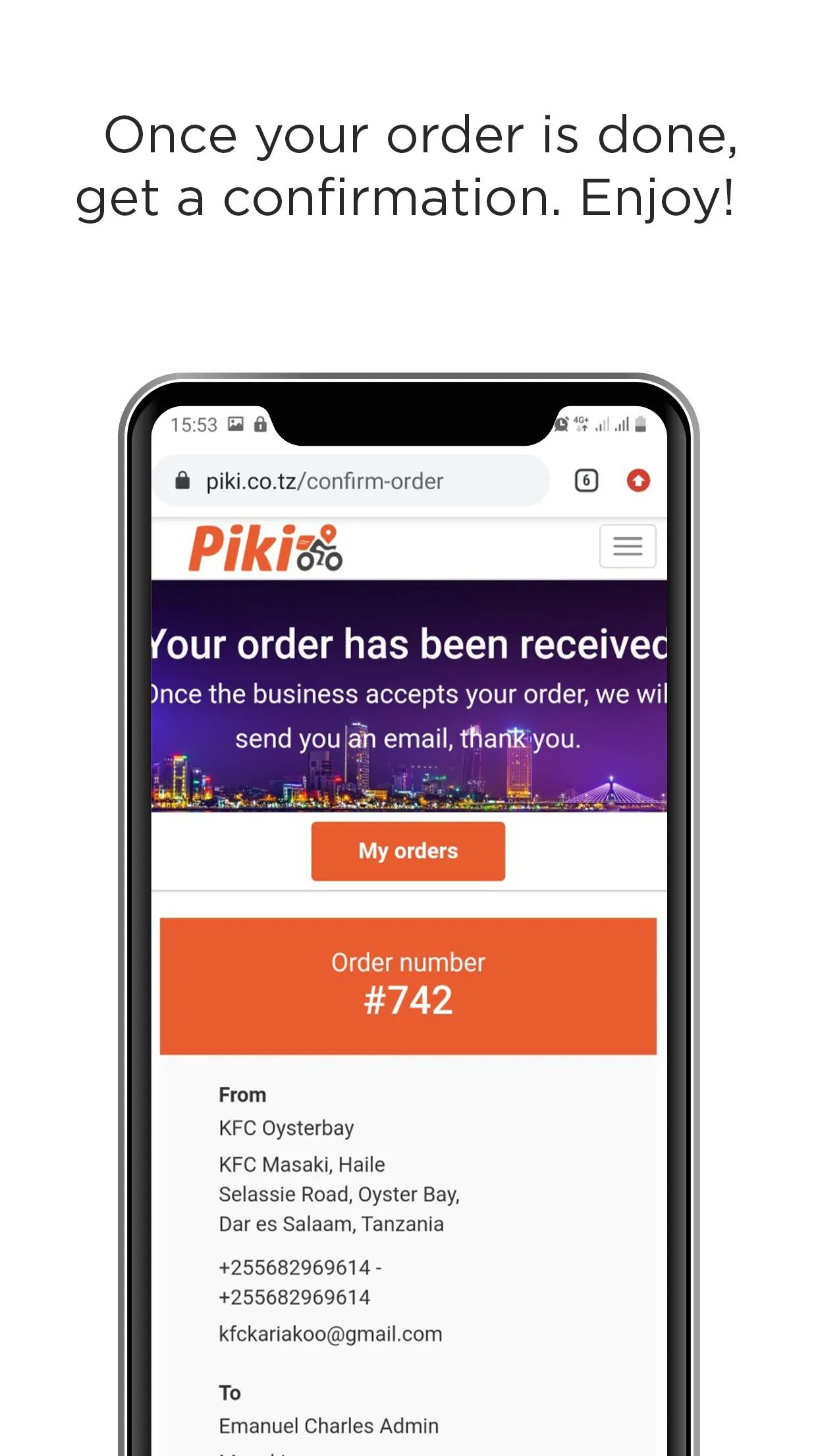 Piki: Food & Drinks Delivery. | Indus Appstore | Screenshot