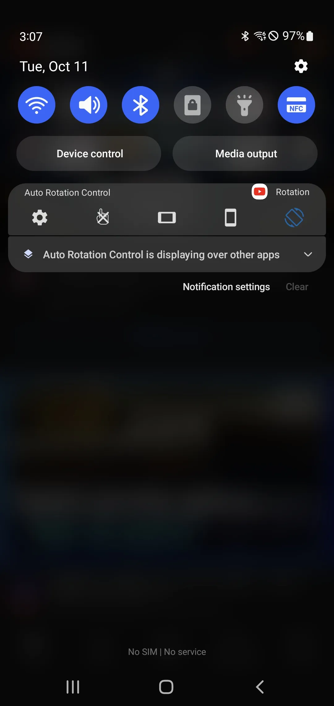 Auto Rotation Control | Indus Appstore | Screenshot