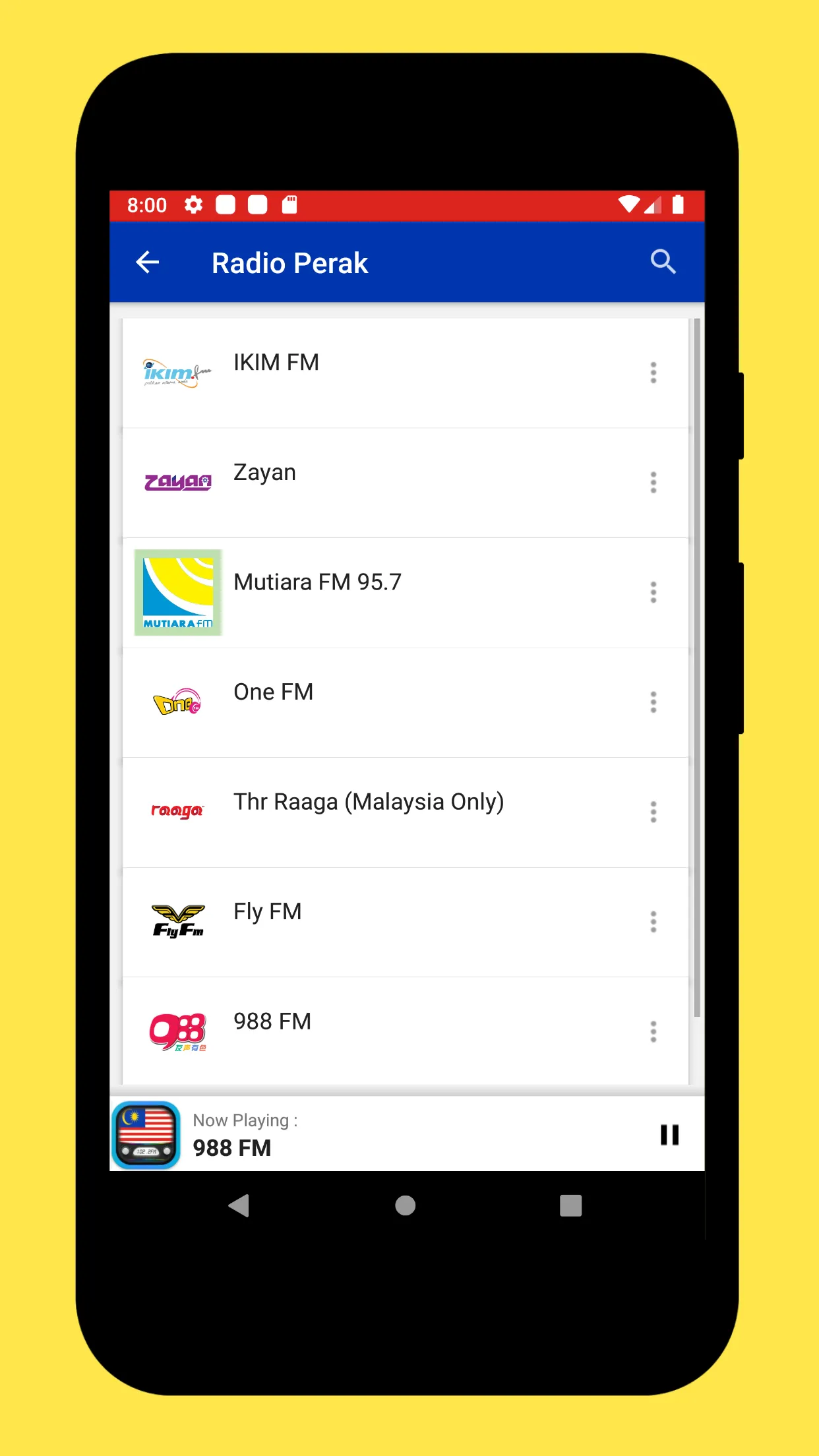 Radio Malaysia + Radio FM & AM | Indus Appstore | Screenshot