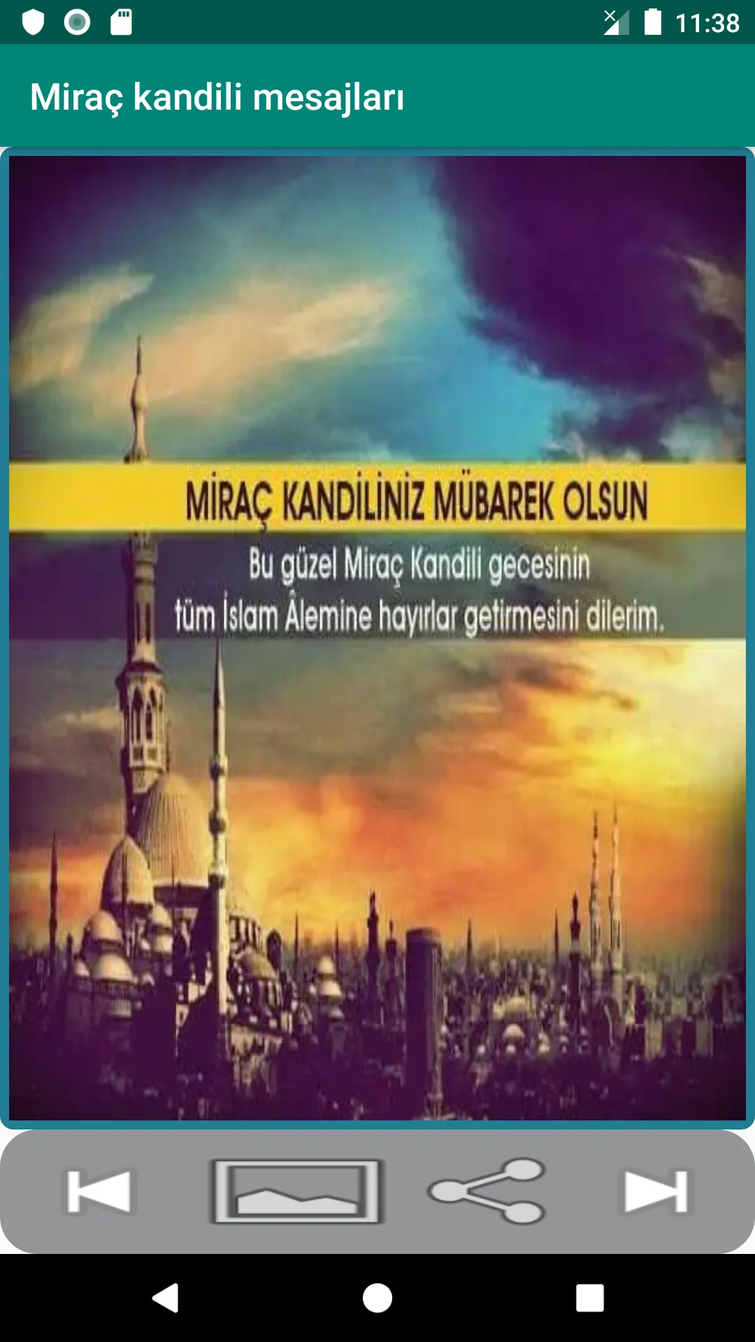 Miraç  Kandili Mesajları 2024 | Indus Appstore | Screenshot