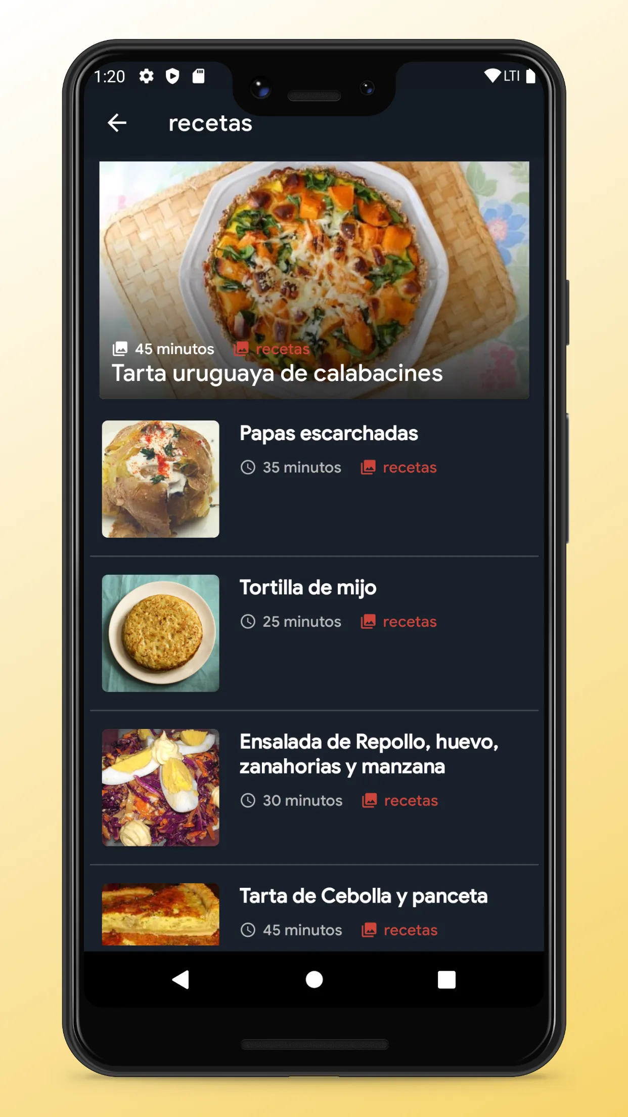 Uruguayan Recipes - Food App | Indus Appstore | Screenshot